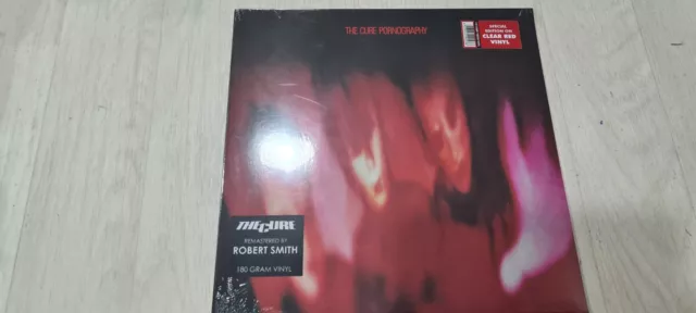 The Cure - Pornography (Vinile 180 Grammi Colorato Clear Red Sigillato 2008)