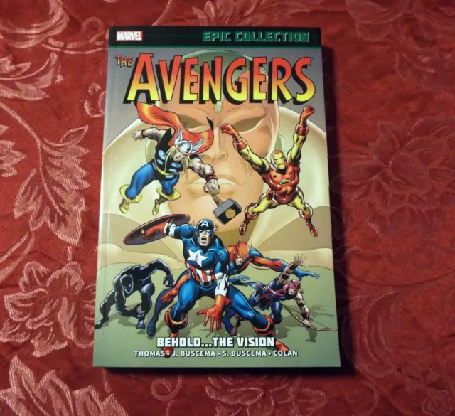 Avengers Epic Collection Vol 4 Behold...The Vision Marvel TPB OOP Buscema Ultron