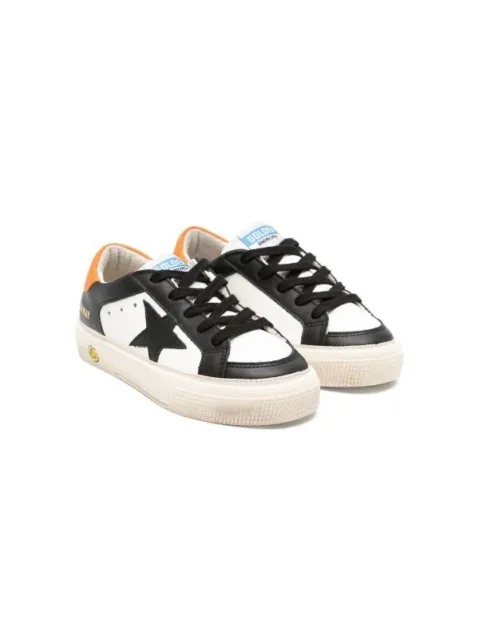 GOLDEN GOOSE May Leather Black/White Sneakers 39EU BRAND NEW