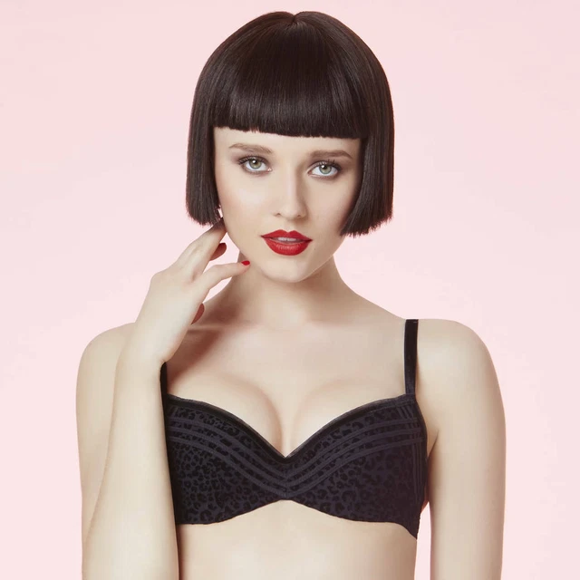 Soutien-gorge Chantal Thomass 85B - Modèle Noeuds Et Merveilles Amour - Noir Neuf