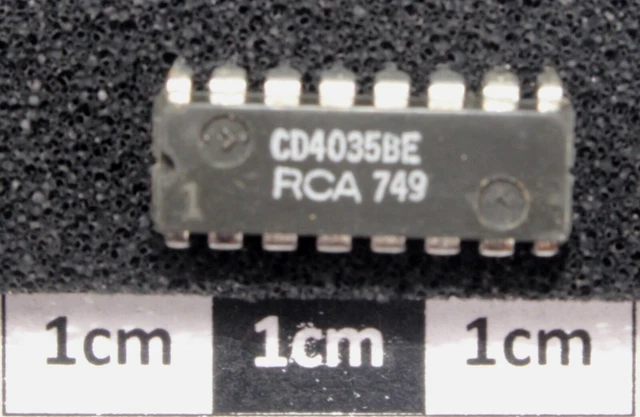 Register Cmos RCA CD4035BE CMOS 4-Stage Pi/Po Shift Register £1.30 - PicClick UK