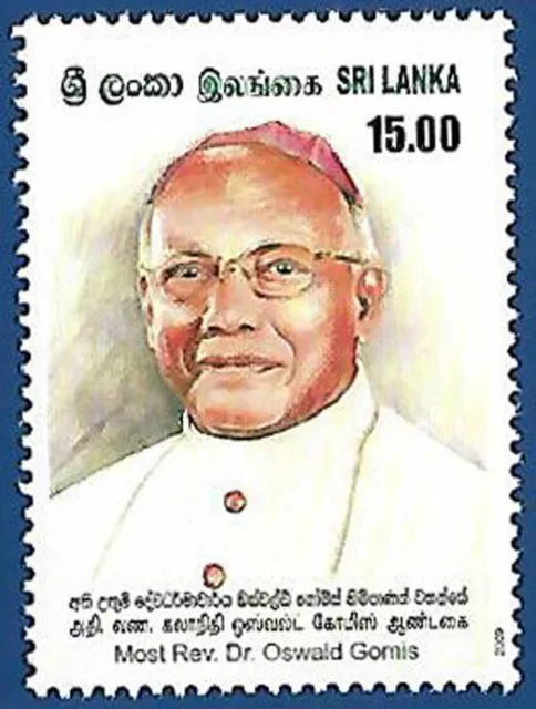 Sri Lanka 2009 Mnh Dr Oswald Gomis