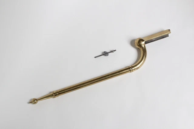 antique brass sink leg bathroom | peck bros vtg sink leg support art deco nickel