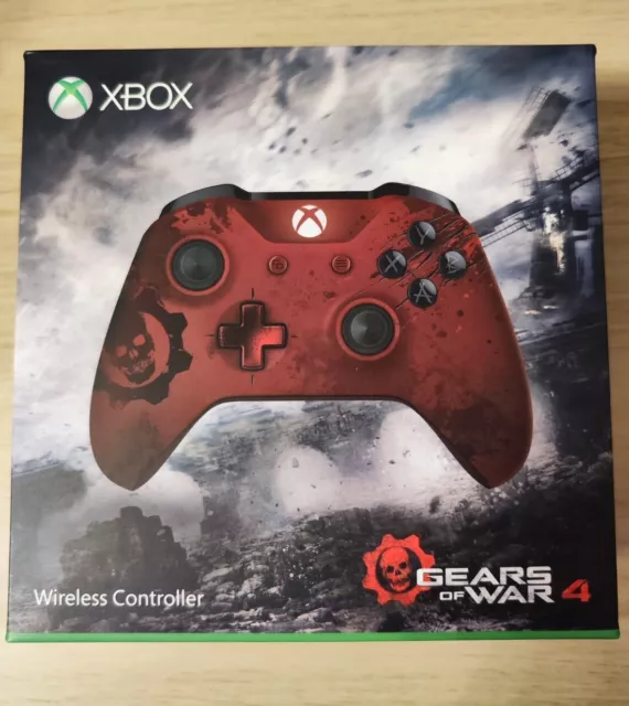 Xbox One Wireless Controller - Gears of War 4 Crimson Omen Limited Edition