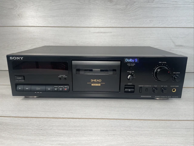 Sony TC-K411 3 Testa Nastro Deck registratore a cassette