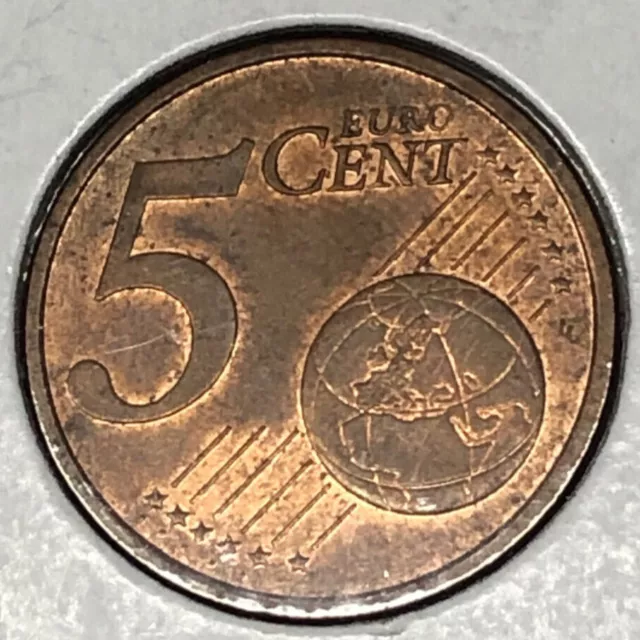 2002 France 5 cent euro  coin