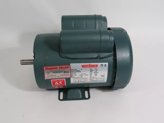 Leeson Electric Motor 1HP 0.75KW 115V 56FR Encl TEFC 1PH 60HZ USED