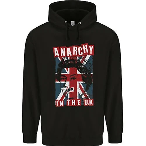 Anarchy in the UK Punk Music Rock Childrens Kids Hoodie