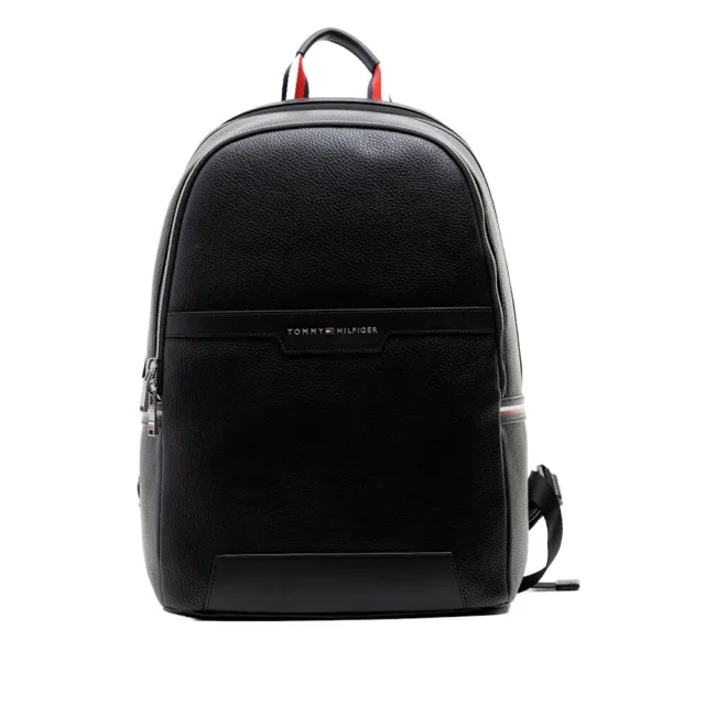 Zaini Casual Uomo Tommy Hilfiger TH DOWNTOWN BACKPACK Nero AM08077 BDS - Black