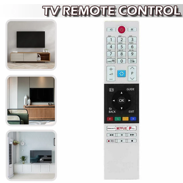 CT-8533 Pour Toshiba Smart TV Télécommande Netflix Fplay 32W2863DB 40L2863DB +f