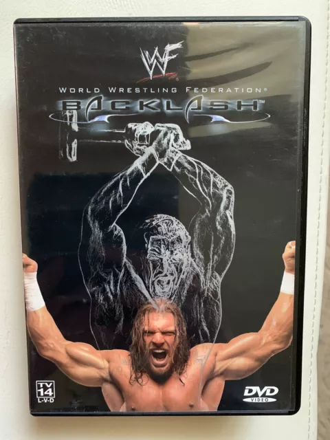 Dvd Wwe Wwf Backlash 2001  Undertaker   Wrestlemania Wcw  Rarität  Extrem Selten