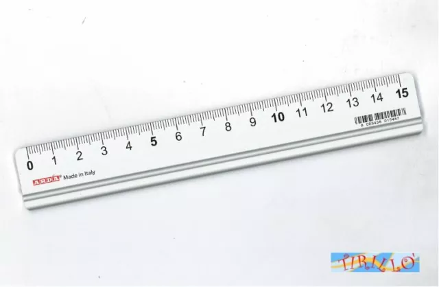 Righello in alluminio LINEX 2950M DENMARK 50 cm con lato da taglio