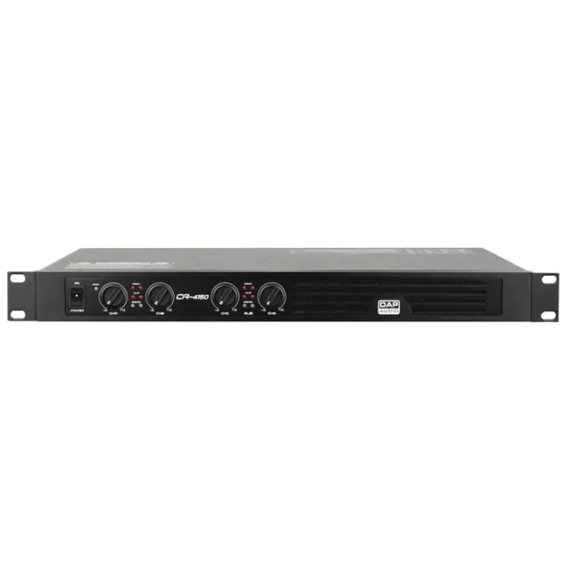 DAP CA-4150 Kompakter 4-Kanal-Verstärker (4x 150 W)