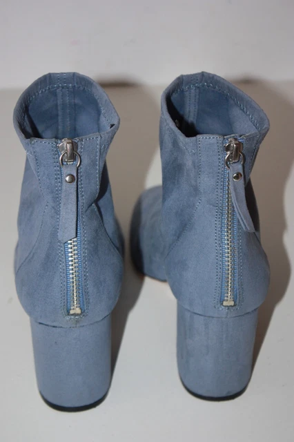 MINELLI  Bottines Boots Synthétique Bleu Ciel Denim T 41 TTBE