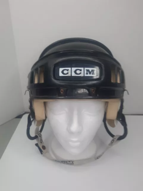 Vintage Rare CCM HT2 Translucent Green Hockey Helmet 6 5/8-7 1/8