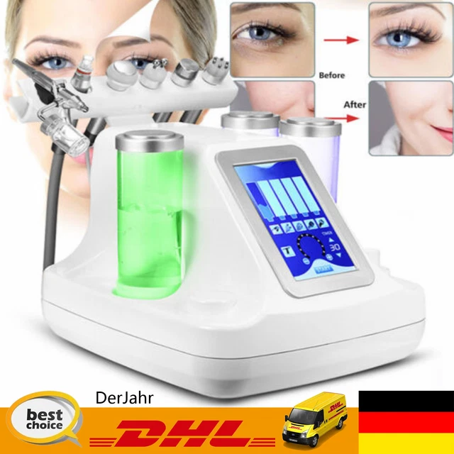 Macchina di bellezza leggera 6 in 1 idro dermoabrasione acqua peel pulita bio per la cura della pelle nuova