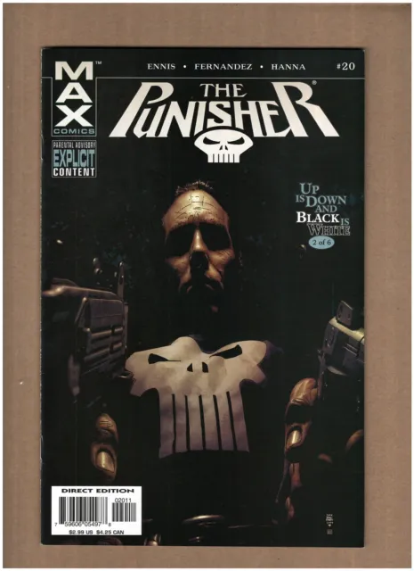 Punisher Max #20 Marvel Comics 2005 Garth Ennis NM- 9.2
