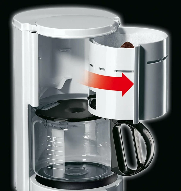 Braun KF 47/1 Filterkaffeemaschine Weiß 1000 Watt 10 Tassen Abschaltautomatik 3