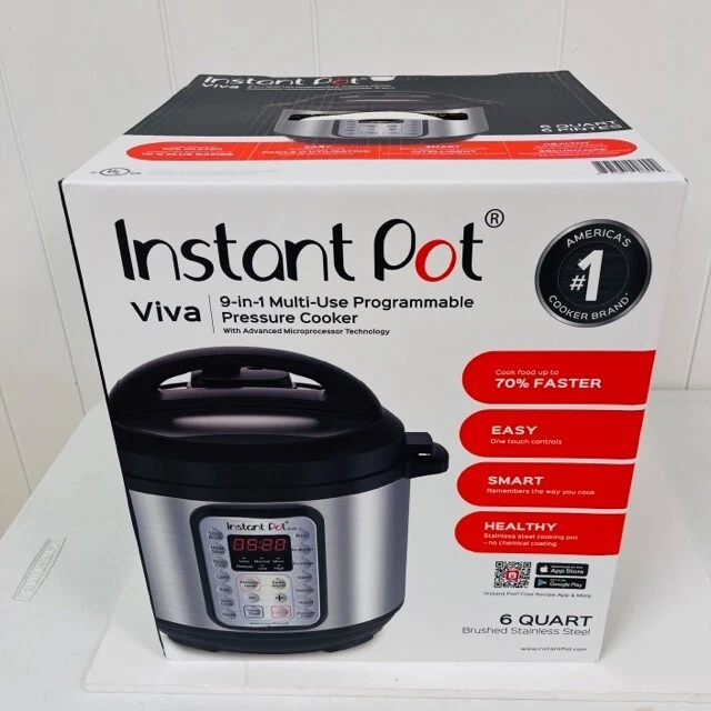 INSTANT POT 6QT. Max 9in1 MultiUse Programmable Electric Pressure