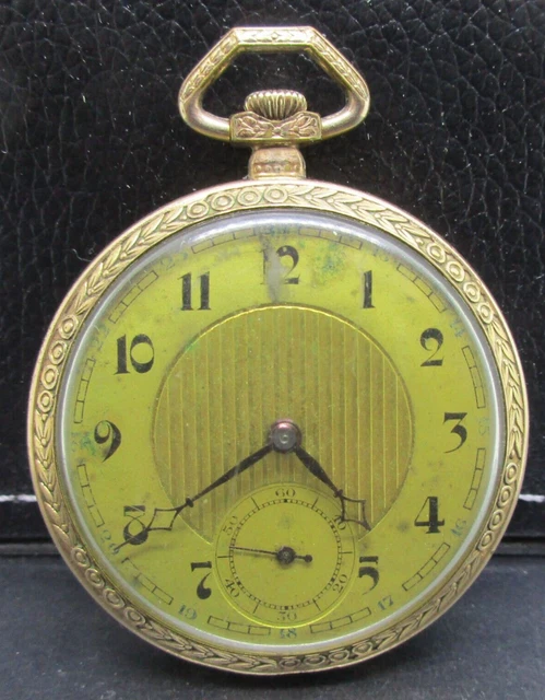 Chaîne De Montre Gousset Vintage Dorée - Type Vermeil, Marque LAMINOR, Ancienne