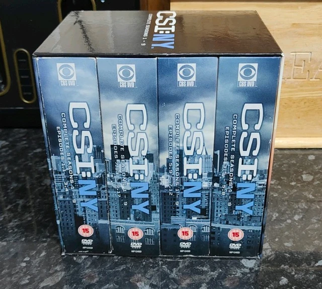 CSI NY COMPLETE Series DVD Box Set Seasons 1-9 New York