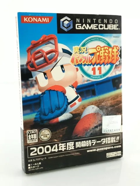 Jikkyou Powerful Pro Yakyuu Basebal 11 - Nintendo Gamecube GC JAP Japan complet