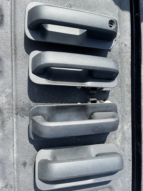 2015-2018 Ford F150 F250 4pcs Crew Cab Door Handles OEM (textured black) XLT