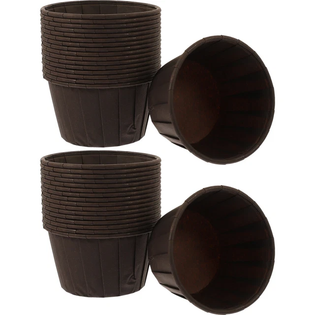50 pz cupcake addensato - liner backcupcake - wrapper piccola tazza da forno domestica