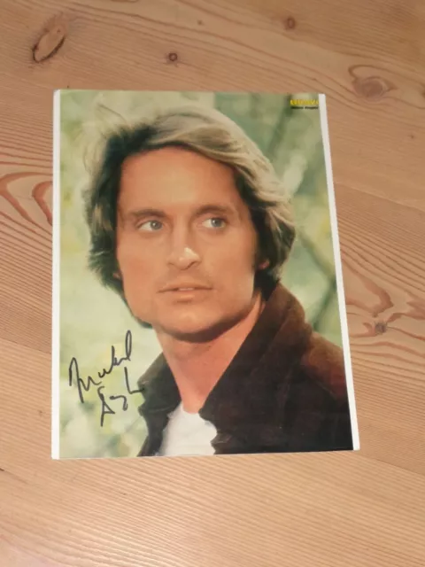 MICHAEL DOUGLAS Originalautogramm GARANTIERT!