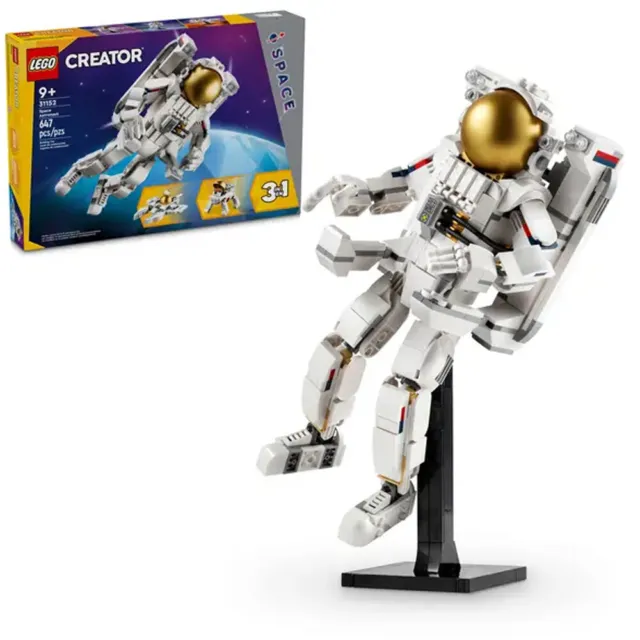 LEGO Creator 31152 Space Astronaut 3-in-1 Set Age 9+ 647pcs