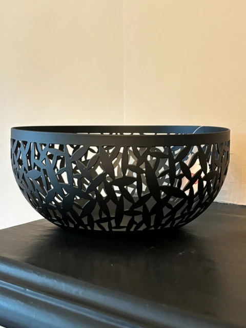 ALESSI CACTUS FRUIT Bowl Black Steel 21cm Brand New with Tags RRP60 47.50  - PicClick UK