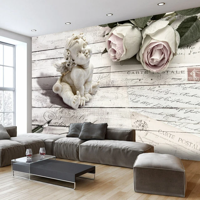 Papier peint intissé/adhésif Trompe l'oeil Photo Mural f-A-0342-a-a