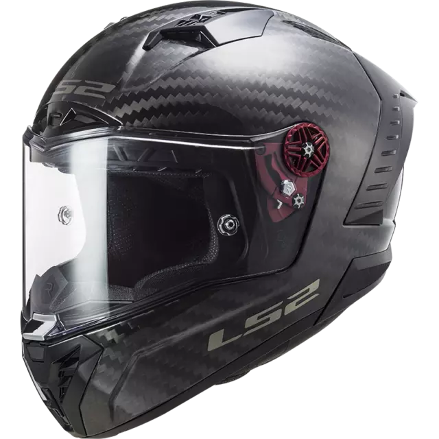 Ls2 Casco Integrale Racing Thunder Ff805 Solid Full Carbon