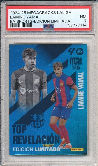 LIONEL MESSI - Lamine Yamal #429 Flashback 2024-25 Cromo Megacracks