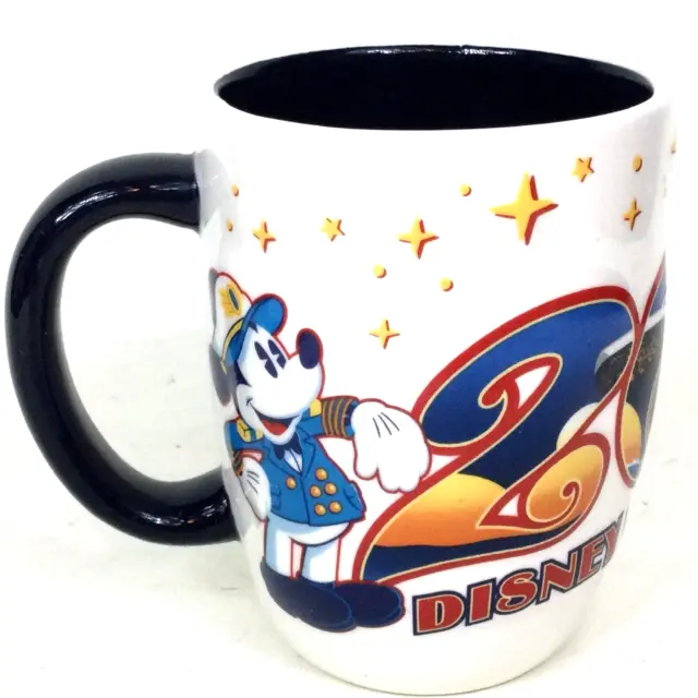 Disney Cruise Line Mickey Minnie 2015 Ceramic Coffee Mug Cup