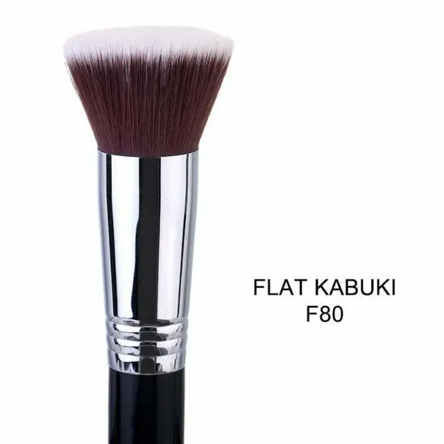 5 Piezas Kabuki Maquillaje Brochas Set Base Mezcla Polvo Sombra de Ojos Cepillo 2