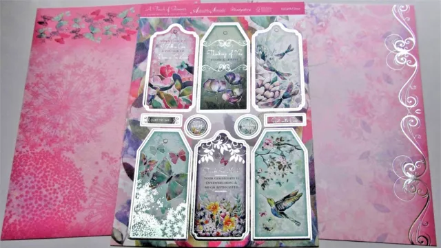 Rare Hunkydory Touch of Shimmer Delightful Days Toppers & Card Kit P&P Discounts