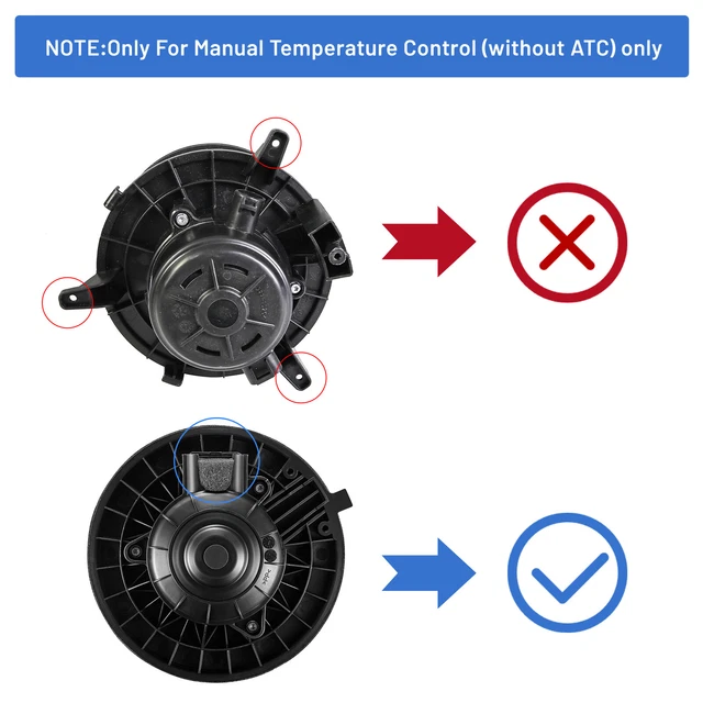 HVAC HEATER BLOWER Motor Fan For GMC Chevy Silverado Tahoe Sierra Yukon