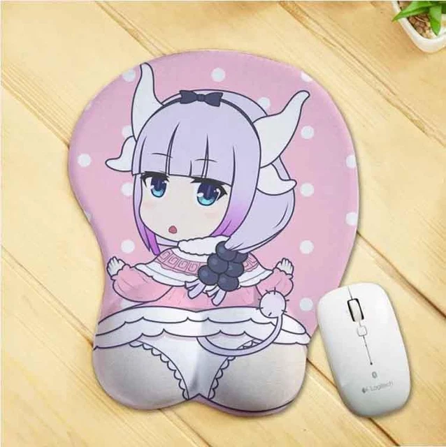 Poggiapolsi Memory Foam Gaming Tappetino Mouse Con Poggiapolsi In Memory Foam - Design Oceano E Luna Tappetino Gaming Poggiapolsi