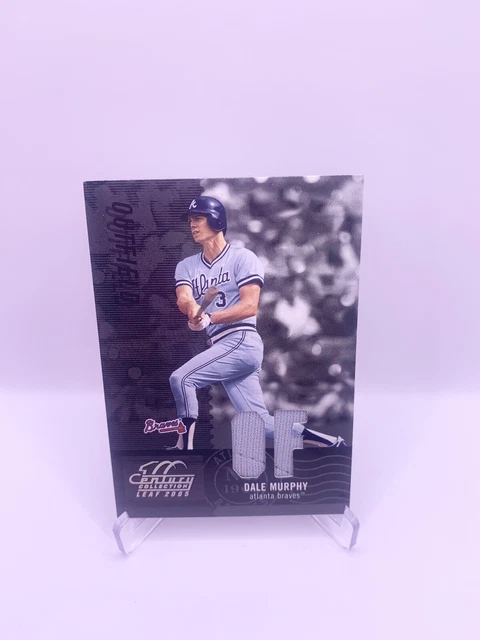 2005 Leaf Century Collection Jersey Relic Dale Murphy #190 94/250