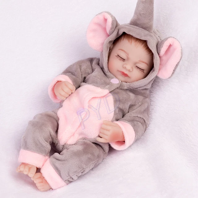Reborn Baby Dolls Full Body Vinyl Silicone Handmade Newborn Girl Doll Xmas Gift