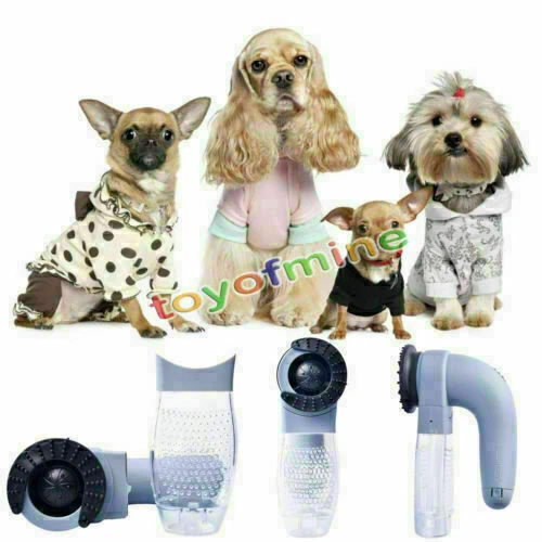 Cat Dog Pet Hair Remover Shedding Grooming Brush Comb Vacuum Cleaner Trimmer