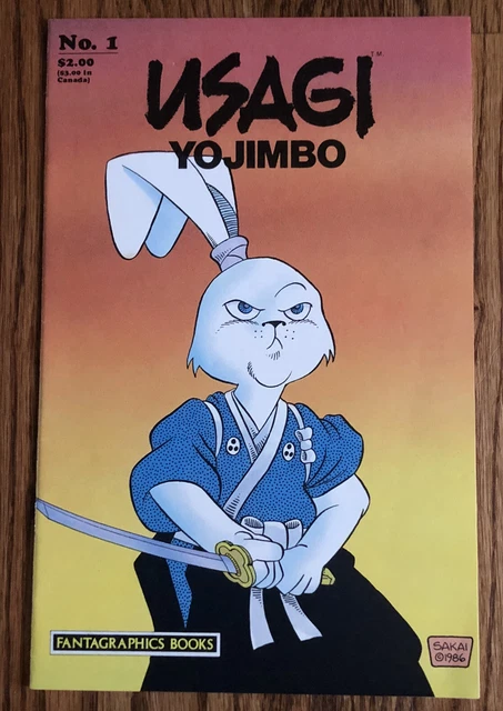 USAGI YOJIMBO #1 Fantagraphics Books Comic Book Sakai 1986