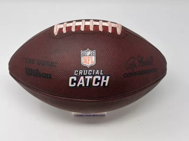 Game Prepped 2022 Authentic NFL Game Ball Wilson The Duke Crucial Catch Football