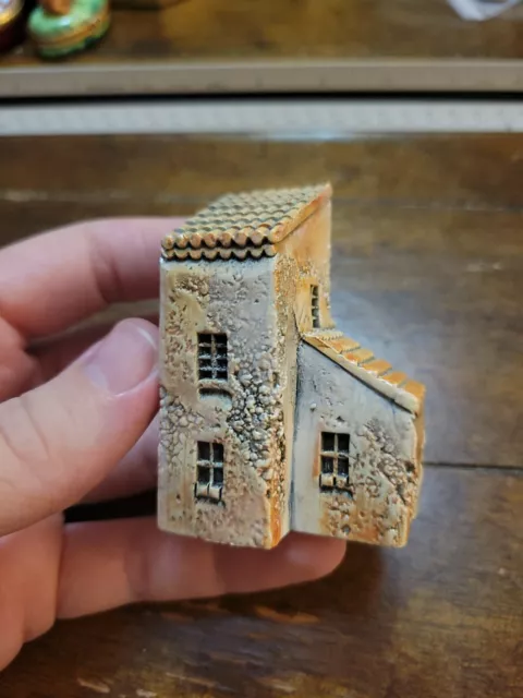 Miniature Dominique Gault Ceramic J Carlton Italy Tuscany Venice Building