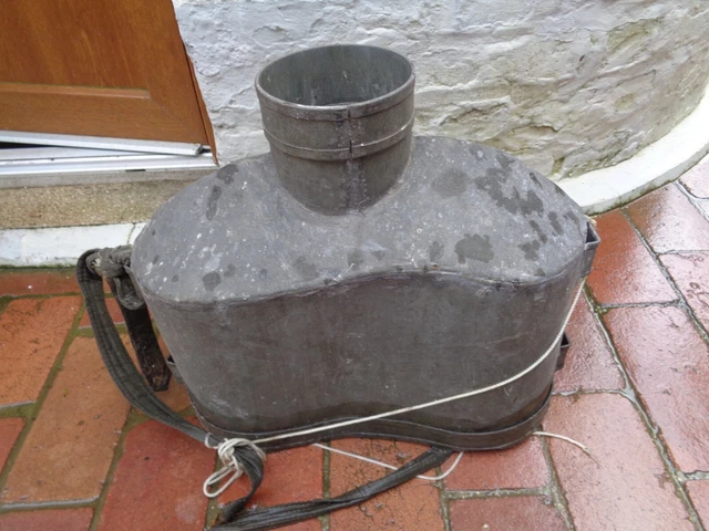 Ancienne Goujonnière Et Panier De Pêche Pour Enfant - Occasion - Matériel Vintage