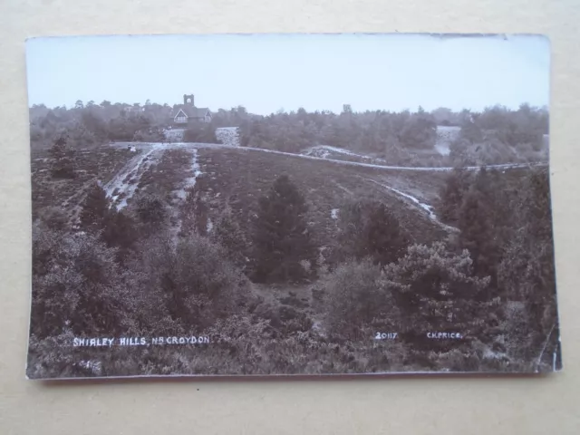 RP Postcard of Shirley Hills near Croydon London