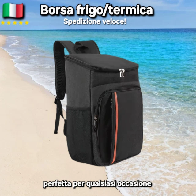 Borsa Frigo 20L Zaino Termico 20L Isotermo Doppio Strato