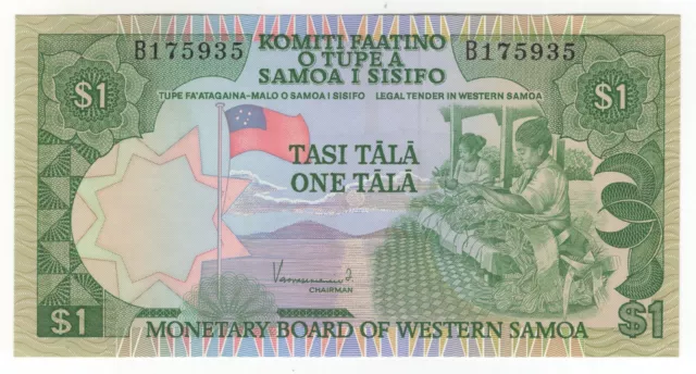 1980 Western Samoa Tala Uncirculated