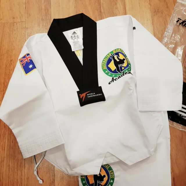 Taekwondo Adidas Toddler Kimono Australian Martial Arts NEW Size 90 CM / 2 Years 3